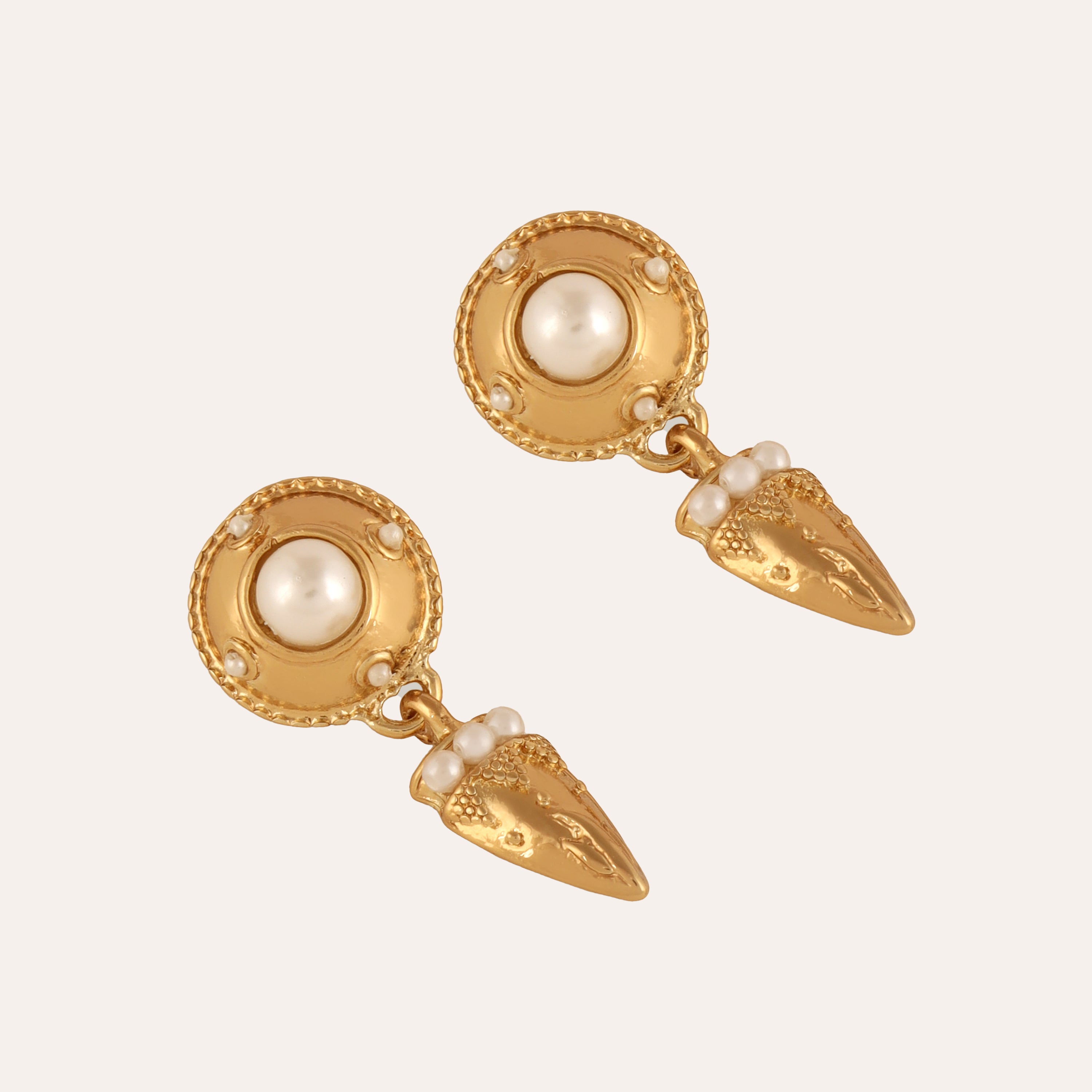 Roberto Coin - Diamante 18K White Gold and Diamond Dangle Earrings –  Robinson's Jewelers